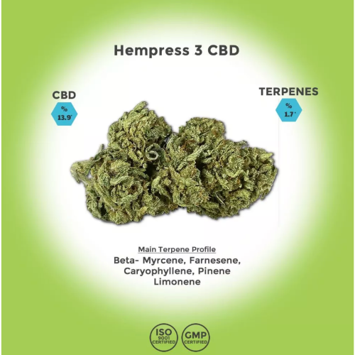 Hempress 3 CBD Hemp Flower