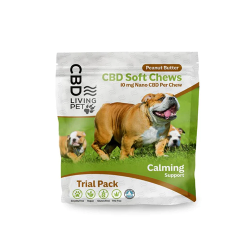 CBD DOG CHEWS PEANUT BUTTER - CALMING SUPPORT