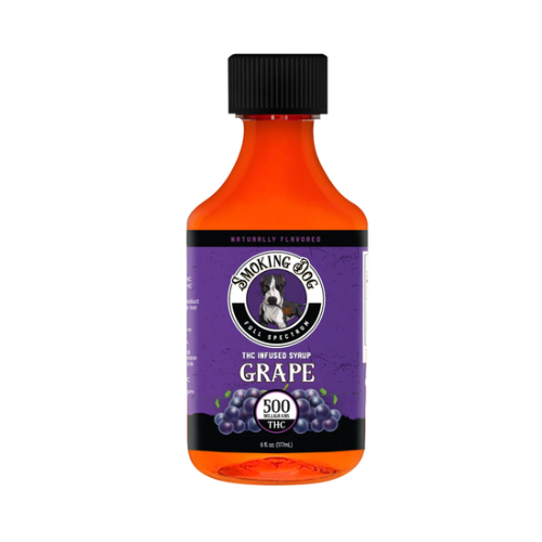 SYRUP SMOKING DOG 500MG THC (For Human Consumption)