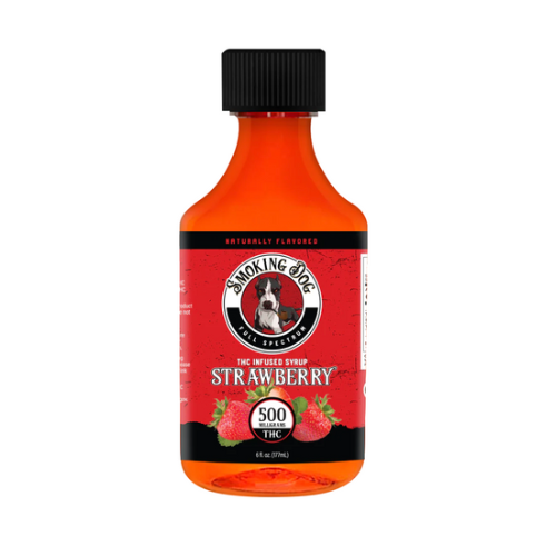 SYRUP SMOKING DOG 500MG THC (For Human Consumption)